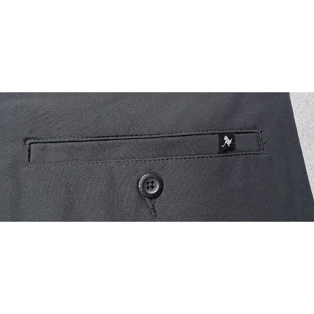 Birdie Bound Men's Performance Golf Shorts Size 34 Black Stretch Pristine